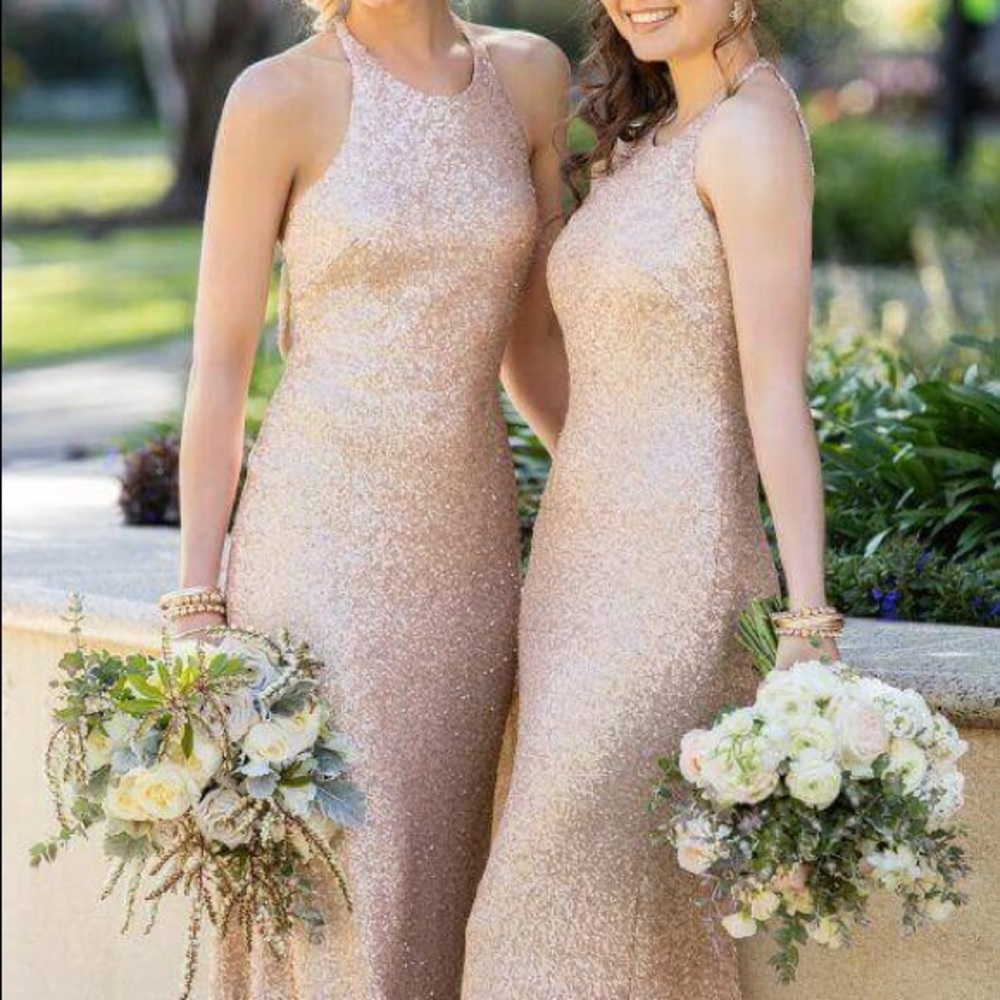 HOST PICK Sorella Vita rose gold dress - Picture 7 of 7